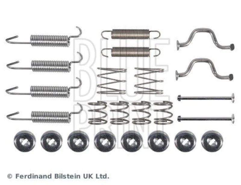 Image of Blue PRINT Brake shoe fitting kit Blue PRINT ADBP410074