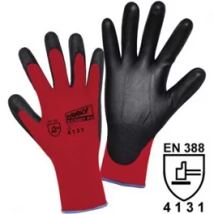 image of L+D worky SKINNY PU 1177-8 Nylon Protective glove Size 8, M EN 388 CAT II 1 Pair