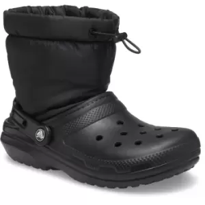 Image of Crocs Womens Classic Lined Neo Puff Funnel Neck Clogs UK Size 5 (EU 38-39)