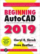 Image of beginning autocad 2019 exercise workbook