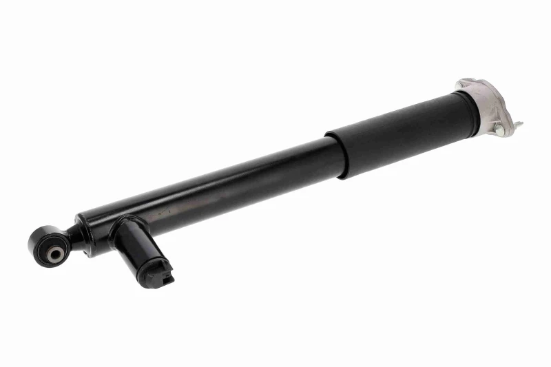 Image of VAICO V30-3863 Shock absorber Green Mobility Parts Rear Axle Left, Oil Pressure, Electronically adjustable shock strength, Telescopic Shock Absorber,