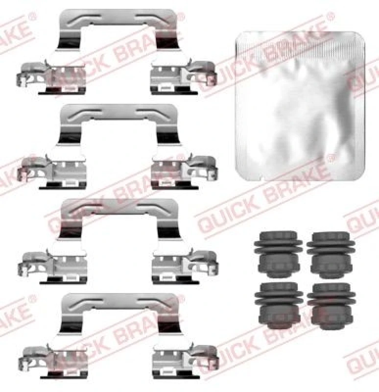 Image of QUICK BRAKE Brake pad fitting kit QUICK BRAKE 109-0130