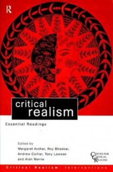 Image of Critical Realism by Margaret Archer Paperback