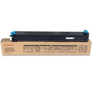 Image of Sharp MX23GTCA Cyan Toner
