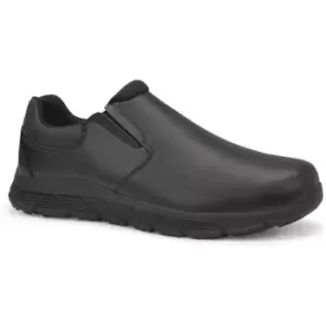 Image of Shoes For Crews Womens/Ladies Cater II Leather Shoes (4 UK) (Black) - Black