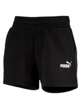 Puma Essential Sweat Short TR - Black, Size XS, Women