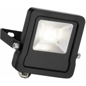 image of Loops - Outdoor IP65 LED Floodlight - 10W Cool White LED - 800 Lumens - Angled Bracket