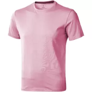 image of Elevate Mens Nanaimo Short Sleeve T-Shirt (L) (Light Pink)