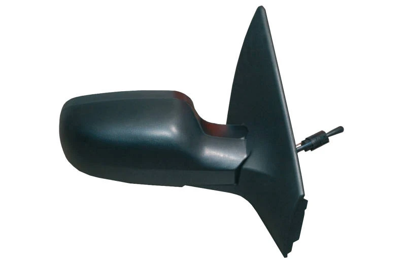 Image of PRASCO RN4207113 Wing mirror Right, black, Manual, Convex Outside Mirror (50)
