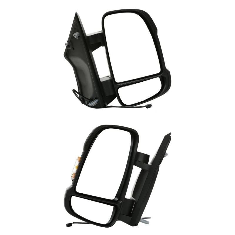 Image of RIDEX 50O1928 Wing mirror black, Manual, Convex Outside Mirror (50)