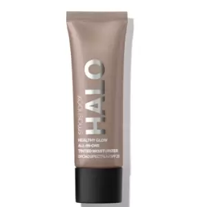 Image of Smashbox Mini Halo Healthy Glow All-in-One Tinted Moisturiser SPF25 12ml (Various Shades) - Dark