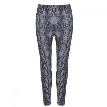 image of Lorna Jane Python Leggings - Python Grey