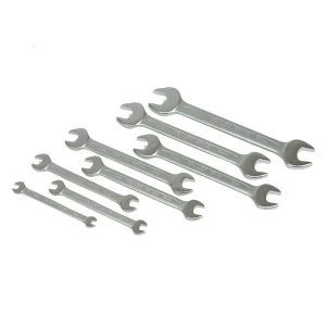 Stanley Tools Open End Spanner Set of 8 Piece Set Metric 6 to 21mm