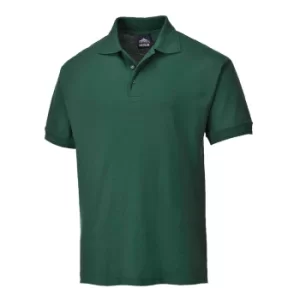 Image of Portwest Naples Polo Shirt Bottle Green 2XL