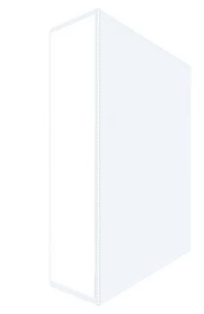Image of Presentation Ring Binder Polypropylene 4 D-Ring A4 50mm Rings White - Pack of 10