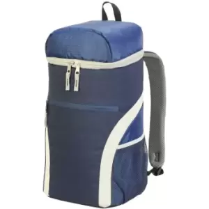 Image of Shugon Michelin Cooler Backpack (One Size) (Navy/Light Grey) - Navy/Light Grey
