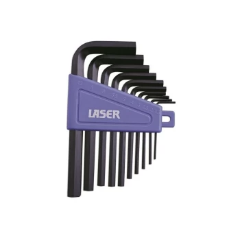 Image of Laser - Hex Key Set - 10 Piece - 0952