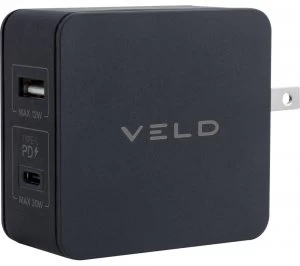 Image of VELD Super-Fast 2-port USB Travel Charger