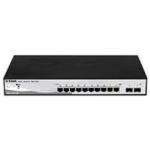 image of D-Link DGS 1210 10P 10 Port Web Smart Switch with PoE