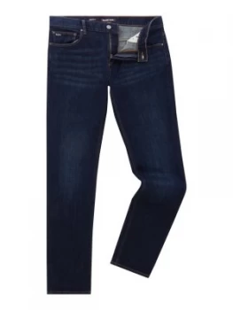 image of Mens Michael Kors Parker indigo wash slim fit jeans Denim