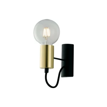Image of Fan Europe Lighting - Fan Europe Axon - Wall Lamp, Black, Gold, E27