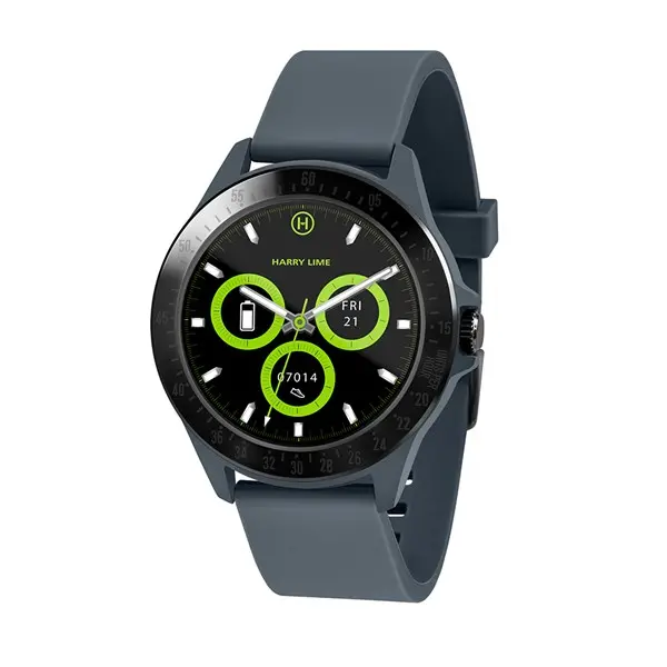 Image of Harry Lime HA07-2010 Slate Lime Grey Strap Smartwatch - W47247