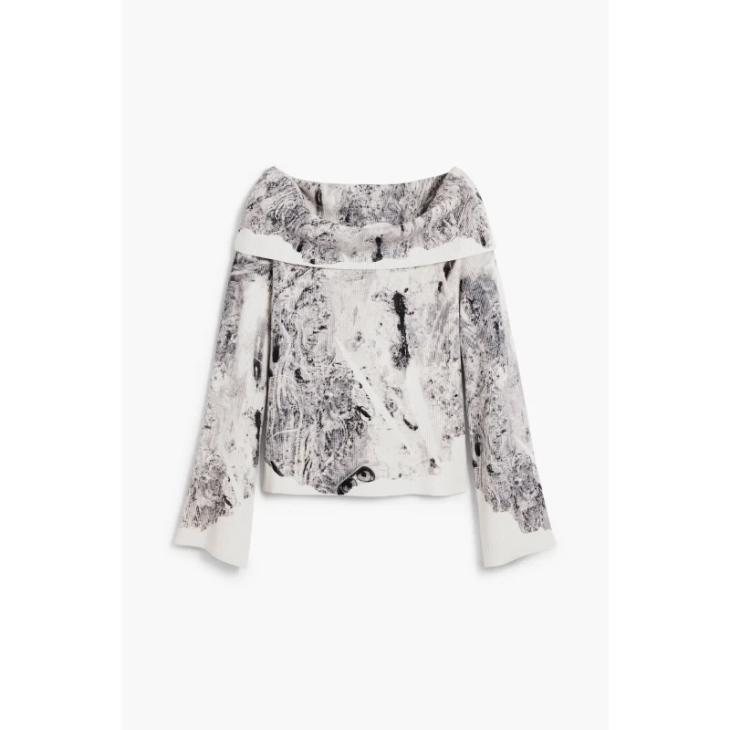 Image of Desigual Woman sweater Desigual Oslo Gris Female XS