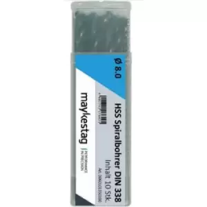 Image of Alpen 0060100040100 HSS Twist drill bit 0.4mm Total length 20 mm DIN 338 10 pc(s)