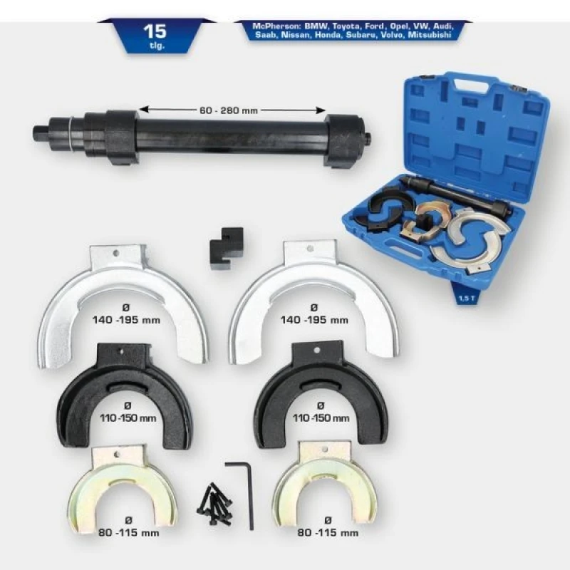 Image of Coil Spring Compressor KS TOOLS BT651150