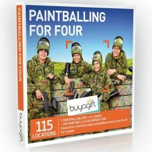 Image of Buyagift Paintballing For Four Gift Experience
