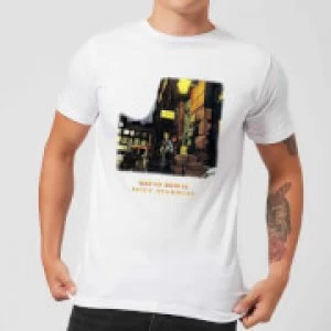 Image of David Bowie Ziggy Stardust Mens T-Shirt - White