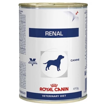 image of Royal Canin Veterinary Renal Wet Dog Food 12 x 410g