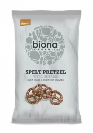 Image of Biona Organic Spelt Pretzels with Sesame 125g