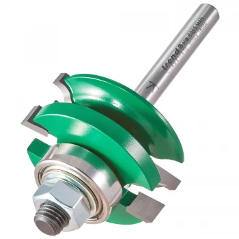 Image of Trend CRAFTPRO Bearing Guided Combination Ogee Router Cutter 41mm 17mm 1/4"