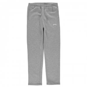 image of Slazenger Open Hem Fleece Pants Junior Boys - Grey Marl