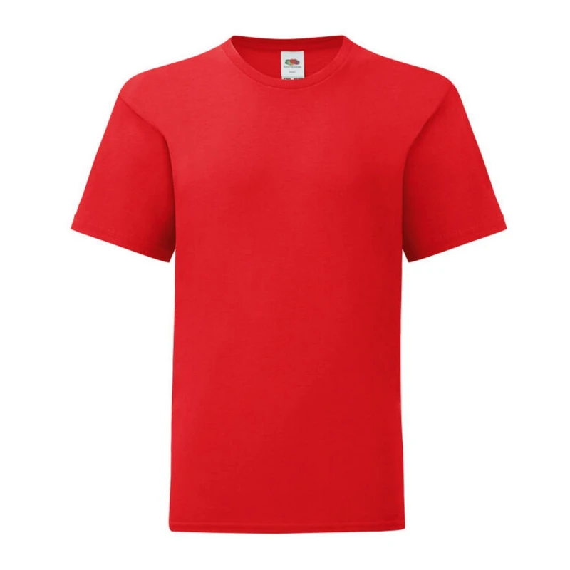 Image of Fruit Of The Loom Iconic 150 boys's in Red