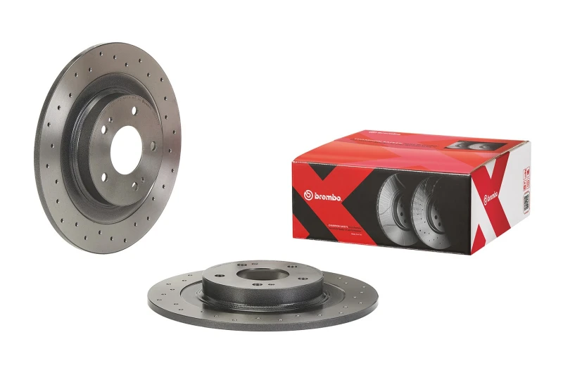 Image of BREMBO Brake disc BREMBO 08.N267.1X