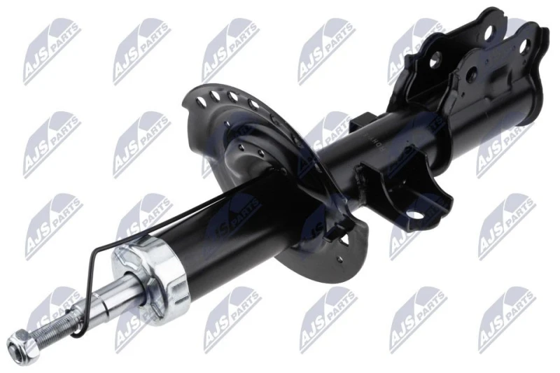 Image of NTY A-HY-545 Shock absorber Front Axle Left, Gas Pressure, Twin-Tube, Suspension Strut, Bottom Clamp Shock Absorber (854)