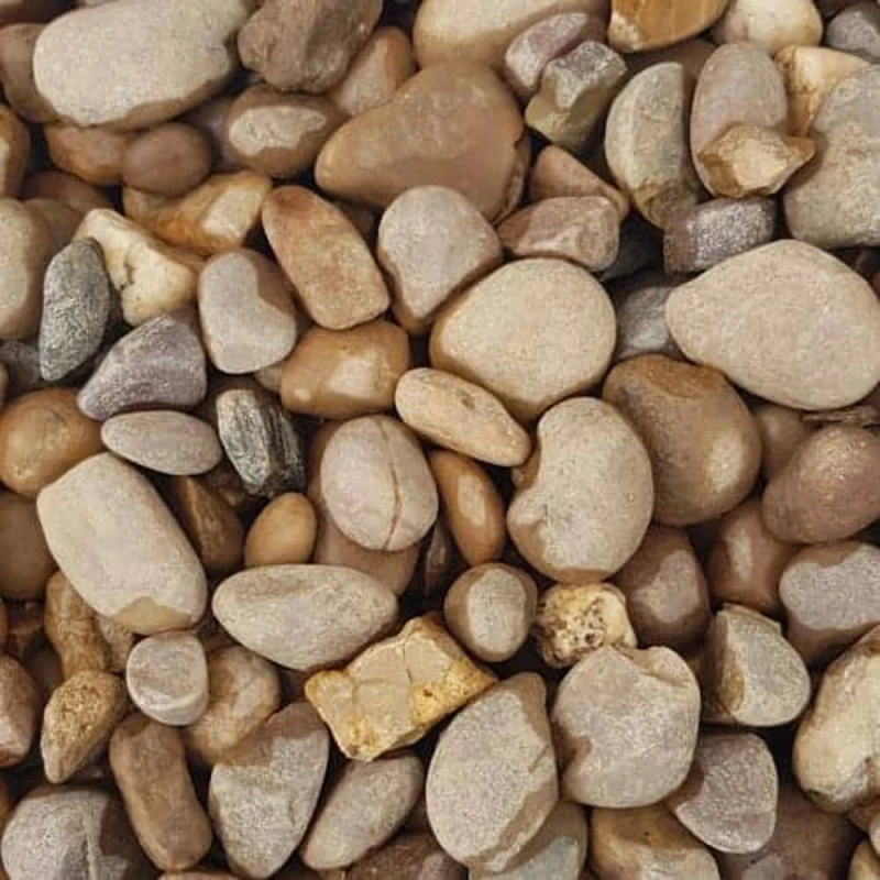 Image of Buttercup Farm Dorset Decorative Pebbles Stone - Premium Aggregate Bulk Bag - 850 Kg in Brown Brown Unisex