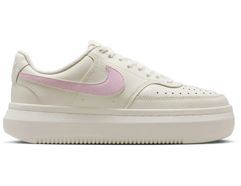 Image of Nike Court Vision Alta Trainers in Beige Multi Beige Multi UK 7 (EU 41)