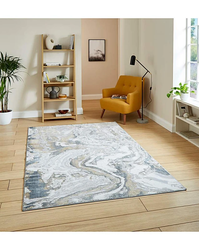 Image of Think Rugs Think Rugs Tidal Swirl Rug Multi - Think Rugs - Size: 160X230 Multi 160X230 RT37203