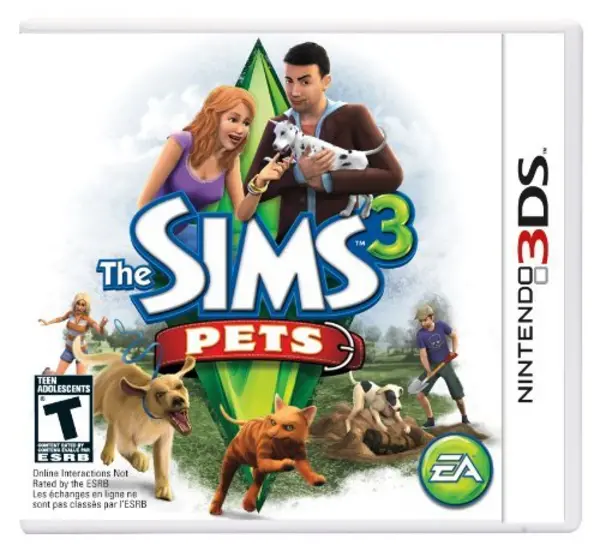 image of The Sims 3 Pets Nintendo 3DS Game