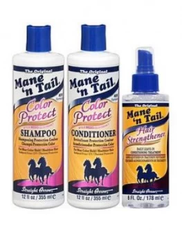 image of Mane 'N Tail Color Protect Shampoo, Color Protect Conditioner & Hair Strengthener