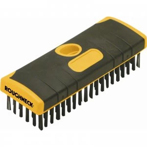 image of Roughneck Heavy Duty Soft Grip Scrub Brush