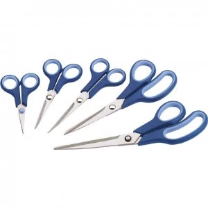 Image of Draper 5 Piece Soft Grip Household Scissor Set