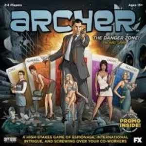 Image of Archer The Danger Zone Board Game