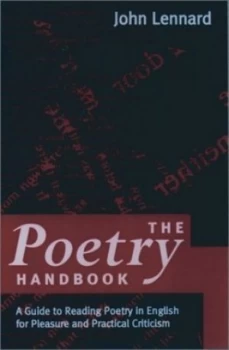 Image of The Poetry Handbook by John Lennard Book