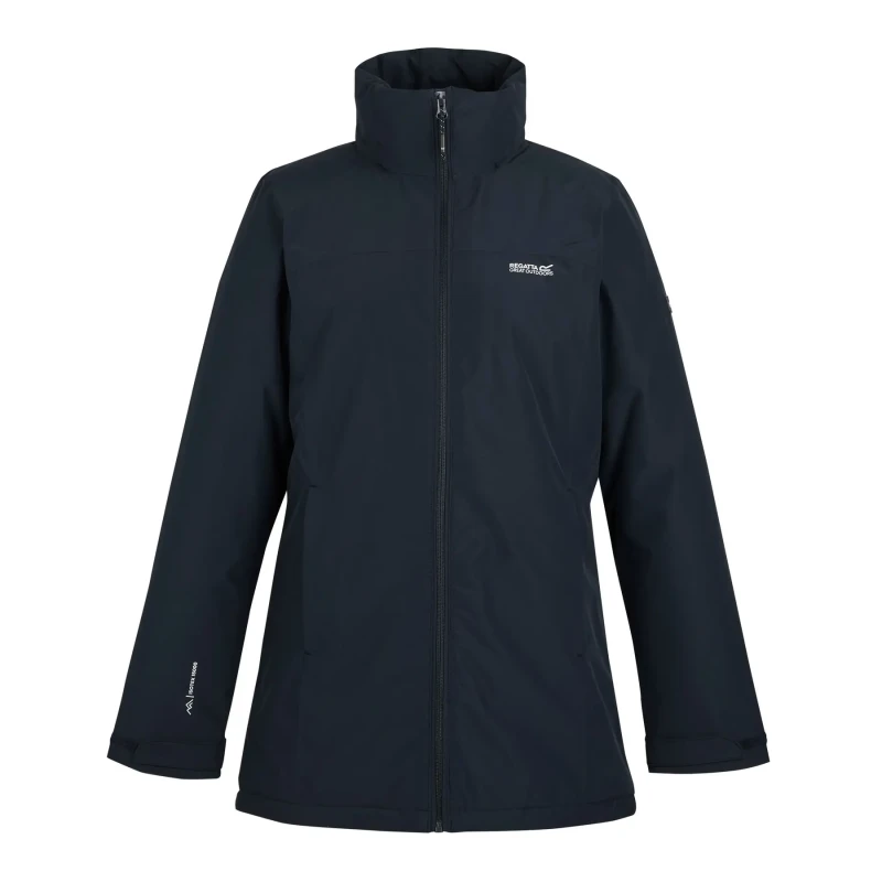 Image of Womens waterproof jacket Regatta Tamlin Bleu Female 40