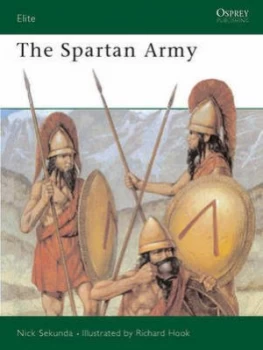 Image of The Spartan Army by Nicholas Sekunda Paperback