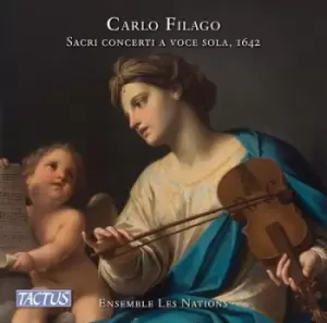 image of Carlo Filago Sacri Concerti a Voce Sola 1642 by Carlo Fillago CD Album